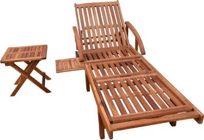 Zdjęcie produktu dla VidaXL 42594, Lounge, Drewno akacjowe, 110 kg, 680 mm, 2000 mm, 830 mm