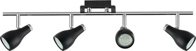 Image de Strühm 03254 Applique-plafonnier 'KINGA' avec GU10 LED 4W incluse, dimmable, 12500 cycles, IP20, 380 lm
