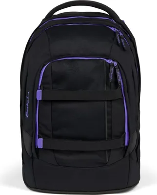 Obrázek produktu pro satch školní batoh s přihrádkou na notebook Pack Purple Phantom black