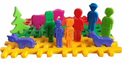 Produktbild von CZAKO Klocki Happy Family 25234