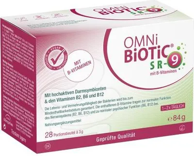Produktbild von Omni Biotic Sr-9 mit B-Vitaminen Beutel a 3g 28X3 g