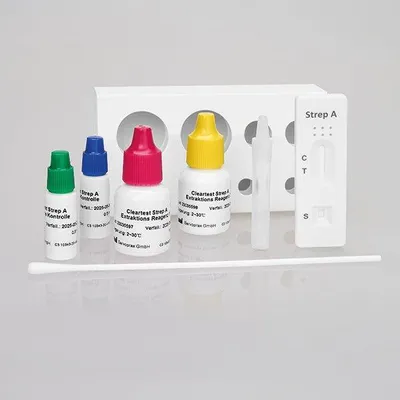 Produktbild von Cleartest light Strep-A, Testkassetten Pack: 20 Teste | Packung (20 Tests)
