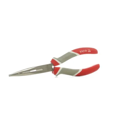 Produktbild von Yato YT-2018, Spitzzange, Grau, Rot, 200 mm, 267 g