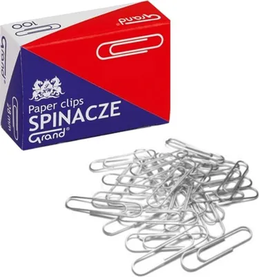 Zdjęcie produktu dla Spinacze R-50 (100szt*10) GRAND