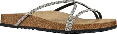 Obrázek produktu pro Geox - Dámské sandály "D Brionia R" FS11623 (39 EU) (černá/stříbrná)
