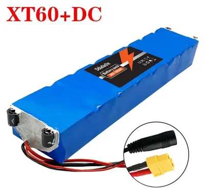 Produktbild von E-Scooter Akku 36V 30Ah - Li-Ion Batteriepack 18650 - 500W Hochleistung - mit BMS - für Xiaomi M365 - XT60-DC Stecker