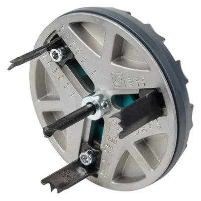 Obrázek produktu pro wolfcraft GmbH 5977000, Vrtačka, Kruhový vrták, Rotace po směru hodinových ručiček, Sádrokarton, Překližka, Měkké dřevo, Panel, 8,5 mm, 3 cm