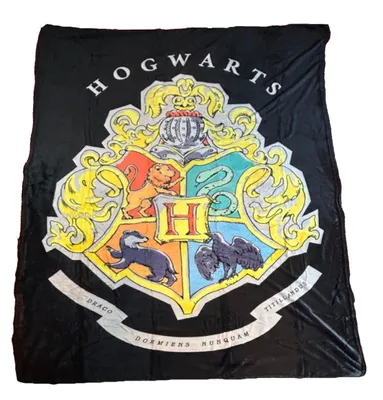 Produktbild von Harry Potter Kinderdecke Schmusedecke 150x200cm Kinder Kuscheldecke Fleece Decke
