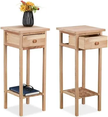 Produktbild von Telefontisch aus Holz, 2er-Pack