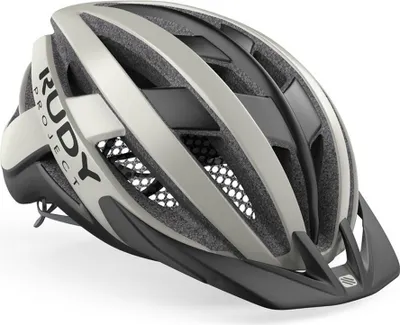 Zdjęcie produktu dla Kask rowerowy Rudy Project Venger Cross M, unisex, kolor jasnoszary/czarny matowy, rozmiar M