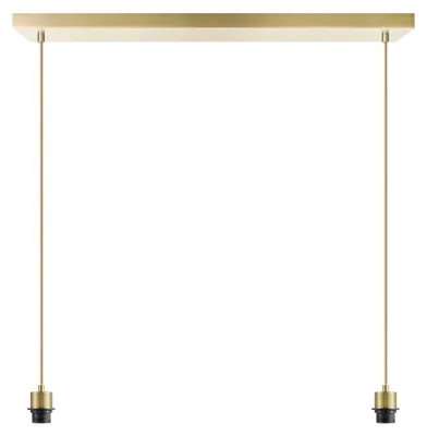 Produktbild von Home Sweet Home Beleuchtung Hängeleuchte Beam 2S 55/9.5/70-112.5cm - Messing