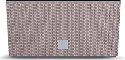 Produktbild von Prosperplast Rato Case Collection 39.5x18.5x19.5 Cm Za3682 Blumentopf Silber  Silber One Size