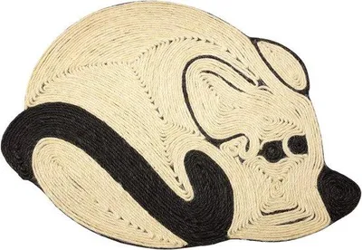 Produktbild von Kratzpfosten Mausform groß 56x40cm Katzenkratzmatte Nagelschärfer