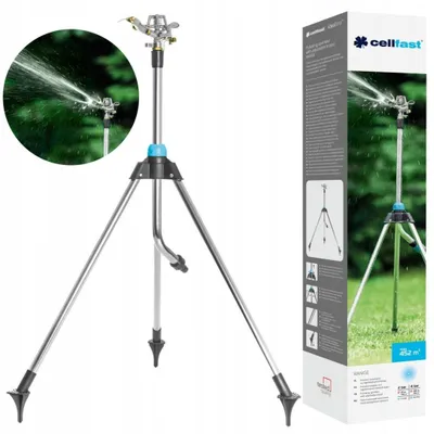 Produktbild von Cellfast Pulsierender Sprinkler 52-170 Stativ Reichweite