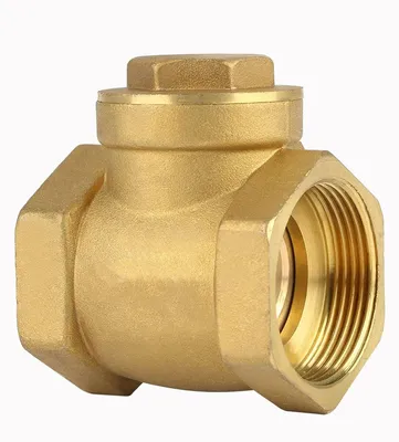 Imagen del producto de Válvula de retención de latón, 1-1/4 pulgadas, 232 psi, para sistemas de agua