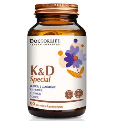 Produktbild von Arzt Leben K & D Spezial 120 Kapseln mit Schwarzkümmelöl - Nahrungsergänzungsmittel