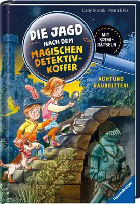Produktbild von Ravensburger Die Jagd nach dem magischen Detektivkoffer 4: Achtung, Raubritter! Erstlesebuch ab 7 Jahren für Jungen und Mädchen - Les