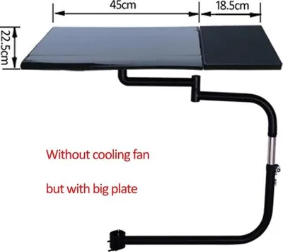 Image de Support de bureau pour ordinateur portable, multifonctionnel, entièrement mobile