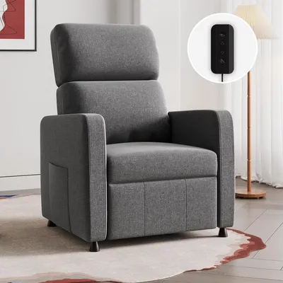 Image de Fauteuil relax, fauteuil télé, fauteuil inclinable avec fonction relax, électrique