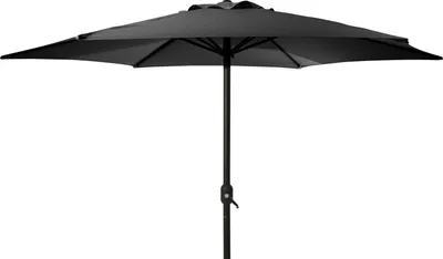 Obrázek produktu pro Velký zahradní slunečník, Ø 300 cm, antracitový