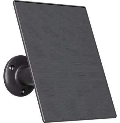 Produktbild von Protectly® Solarpanel 3W für Überwachungskamera – USB-C Solarmodul, IP65, 180° Halterung & Montagezubehör