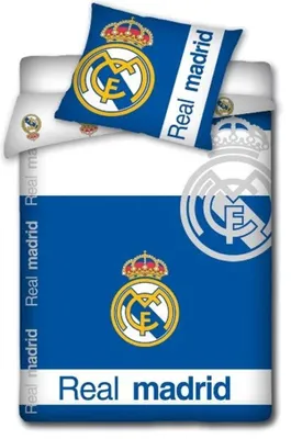 Immagine prodotto di Set di lenzuola di alta qualità Real Madrid, ideale per i veri tifosi delle "Merengues"