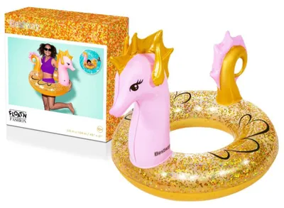 Zdjęcie produktu dla Koło do pływania Bestway dmuchane Glitter brokatowe