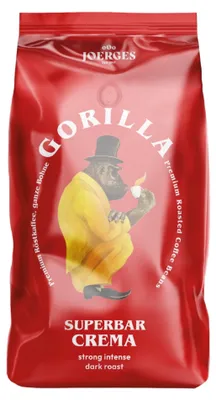 Obrázok produktu pre GORILLA Superbar Crema zrnková káva 1 kg