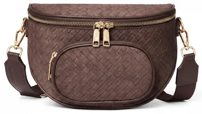 Produktbild von BOSTANTEN Bauchtasche Damen Umhängetasche RFID Verstellbarer Breiter Gurt