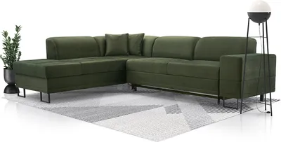 Produktbild von Ecksofa Eckcouch Schlafsofa L-Form Sofa ZAZA solar 37 links Wohnzimmersofa Schlafcouch Schlaffunktion Bettkasten