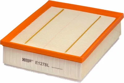 Produktbild von Luftfilter HENGST FILTER E1278L für LAND ROVER Defender SUV (L316) Filtereinsatz