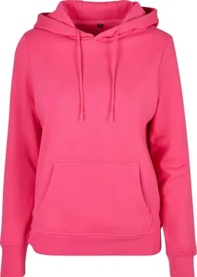 Obrázok produktu pre Build Your Brand – „Basic“ mikina s kapucňou pre ženy LT5454 (XL) (hibiskusovo ružová)