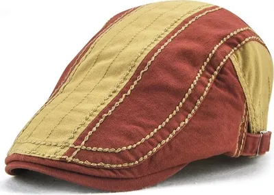 Zdjęcie produktu dla Stylowy męski beret BR-26099 - Czerwony KP26099