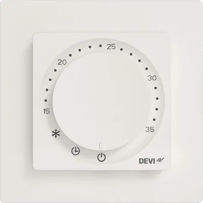 Produktbild von DEVI Thermostat elektron. DEVIREG ROOM Progammierbarer Fussbodenth. 140F1161