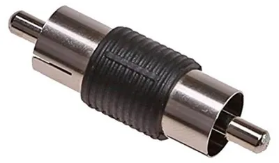 Produktbild von Carmedien Cinchadapter Stecker auf Stecker Cinch Adapter Cinchstecker Chinch Cynch