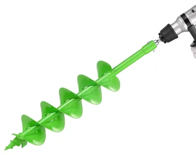 Image de VEVOR Foret pour perceuse, Ø 15x80 cm Foret pour poteaux, compatible avec les forets d'un diamètre intérieur de 20 mm, foret pour trous dans le sol, foret pour jardin, embouts de forage pour trous de poteaux pour excavatrices de jardin et clôtures