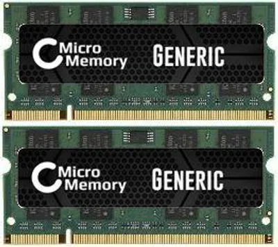 Obrázok produktu pre CoreParts MMG2491/4GB, 4 GB, 2 x 2 GB, DDR2, 800 MHz, Zelená