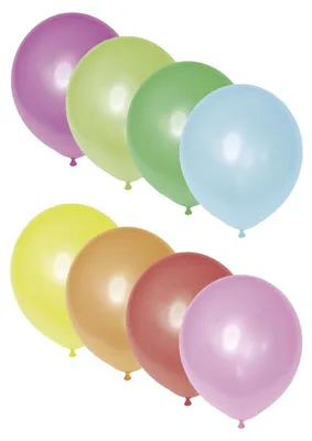 Produktbild von Luftballons 600 Stück bunt Ø18cm aus Naturkautschuklatex für Luft und Helium