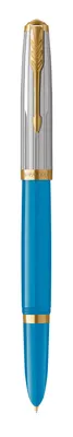 Obrázek produktu pro PARKER Füller 51 Premium Turquoise G.C.            F Schwarz Geschenkbox