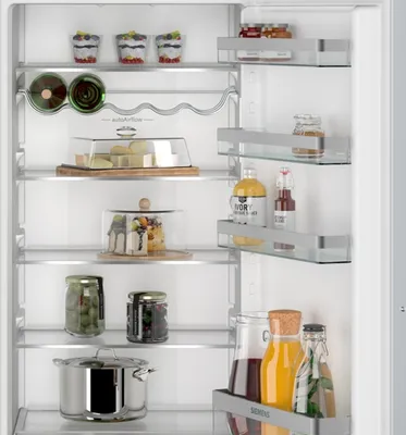 Image de Réfrigérateur encastrable Siemens KI41RVFE0 iQ300, 122,5 cm, largeur 56 cm, , blanc