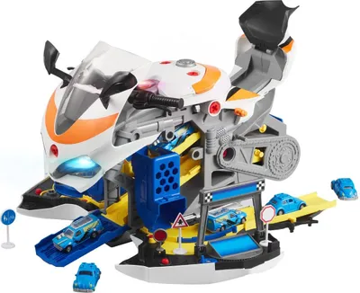 Produktbild von Motorrad-Motor-Spielzeug, 25 Teile, Motorrad-Mechaniker-Spielzeug mit abnehmbaren Teilen, Lichtern und Geräuschen, simuliertes Fahren und Rennstreckenrennen, Mechaniker-Werkzeugset für Kinder ab 3 Jahren, gelb
