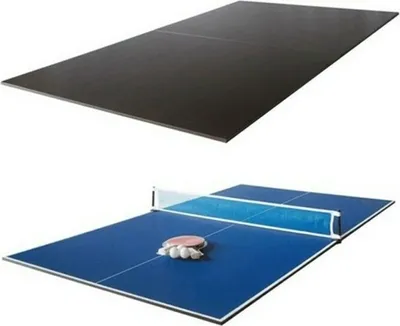Produktbild von Pegasi Tischtennistisch 3-in-1 - Tischtennis - Pool - Billard - Essen - Tischtennisplatte - Tischtennisplatte Indoor - Geeignet für 6ft Pooltische - Inkl. Netz, Tischtennisschläger, Tischtennisbälle