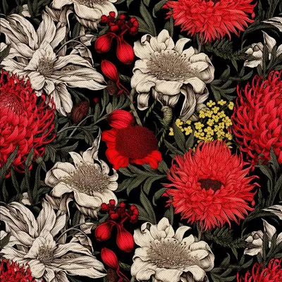 Immagine prodotto di OUTDOOR DEKOSTOFFE OXFORD - Motiv Blumen I DX5124