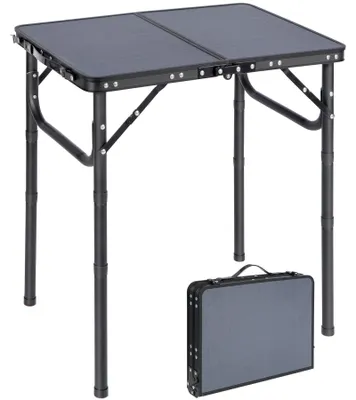 Produktbild von Kleine Campingtisch 60 cm - Tragbare Aluminium Klapptisch