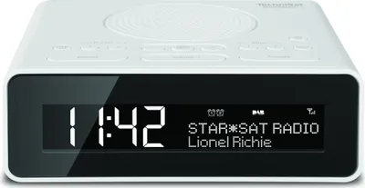 Obrázek produktu pro TechniSat DigitRadio 51, Hodiny, Digitální, DAB, FM, 87,5 - 108 MHz, 174 - 240 MHz, 1,5 W