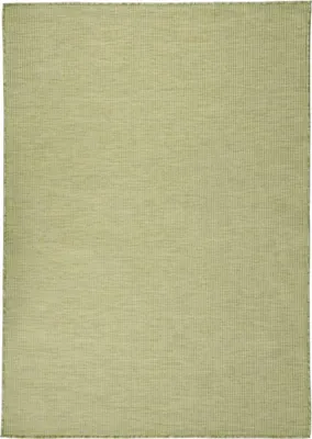 Image de Tapis à tissage plat d'extérieur 200x280 cm Vert