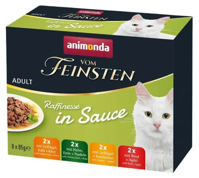 Obrázek produktu pro animonda Vom Feinsten 4017721830065, Dospělý jedinec, Jakékoli plemeno, 85 g, Bez obilovin, Bez sóji, Bez umělých barviv