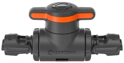 Produktbild von Gardena 13207-20, Abschaltventil, Tropfbewässerungssystem, Kunststoff, Schwarz, Orange, 3 Stück(e)