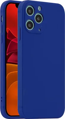Produktbild von Apple iPhone 13 Pro Max Round Edge TPU Case Dunkelblau