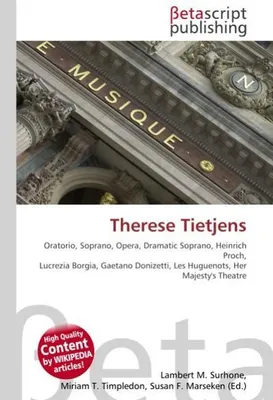 Produktbild von Therese Tietjens